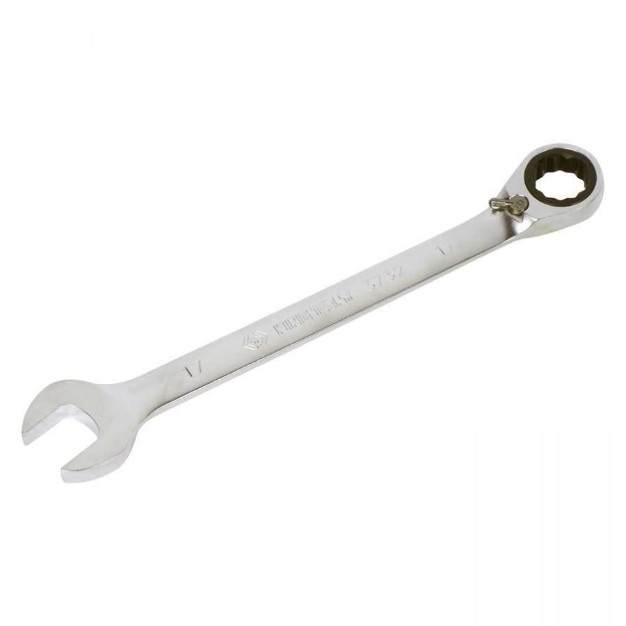 Ключ трещоточный комбинированный с флажковым переключением 16 мм KING TONY 373216M Ключи комбинированные с переключателем фото, изображение