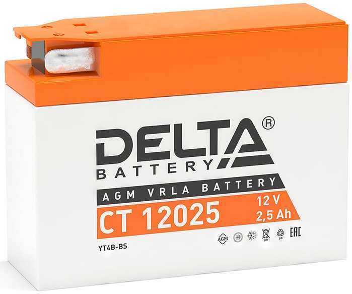 Delta CT 12025 Аккумуляторы фото, изображение