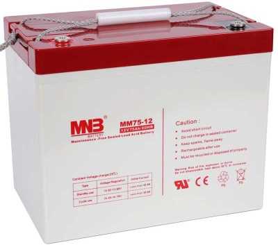 MNB Battery MM 75-12 Аккумуляторы фото, изображение