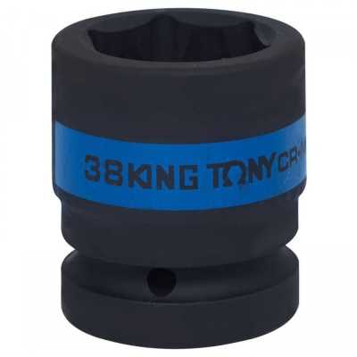Головка торцевая ударная шестигранная 1", 38 мм KING TONY 853538M Торцевые головки ударные фото, изображение