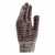 Перчатки трикотажные усиленные, гелевое ПВХ-покрытие, 7 класс, бело-серый меланж Россия Сибртех Перчатки с ПВХ покрытием фото, изображение