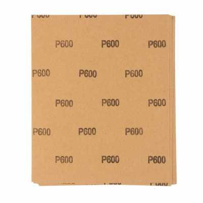 Шлифлист на бумажной основе, P 600, 230 х 280 мм, 10 шт, водостойкий Matrix Шлифовальные листы на бумажной основе фото, изображение